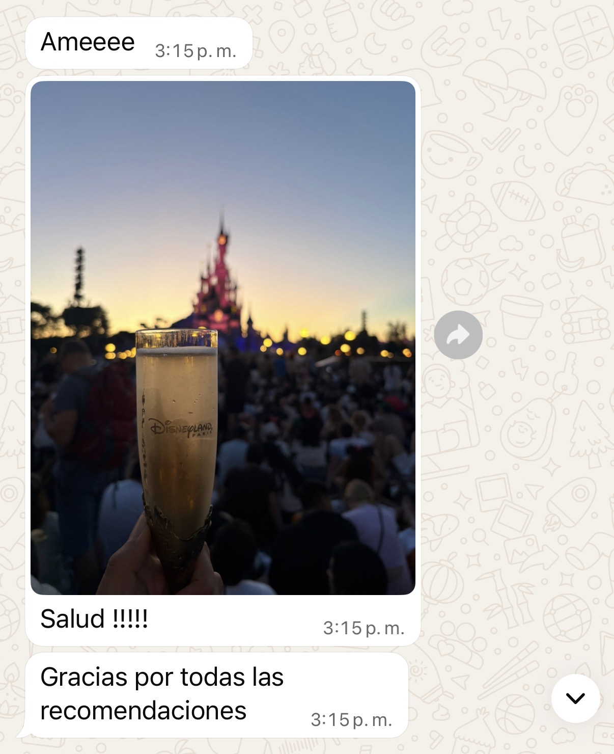 Clientes en Disneyland París